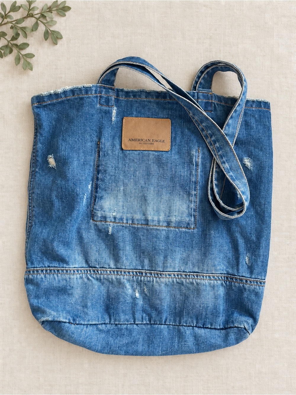 AE DENIM TOTE